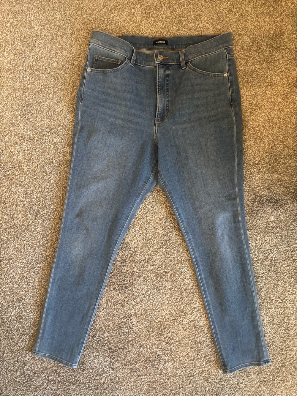 30.  Express Skinny High Rise Jeggings